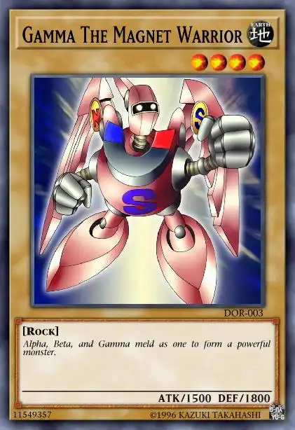 Edison Rulings for Gamma the Magnet Warrior